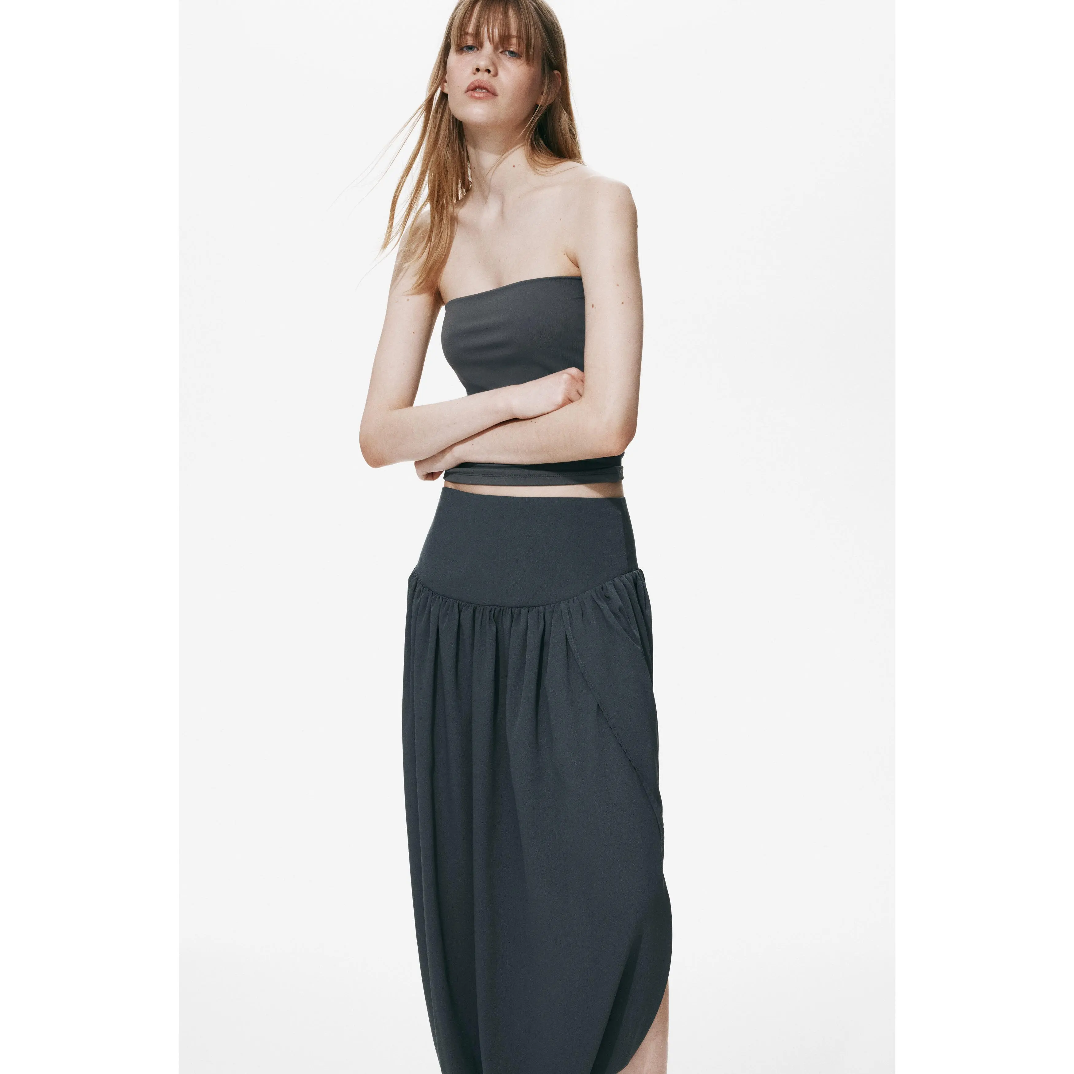 H&M Bubble-hem tulip skirt H&M Bubble-hem tulip skirt