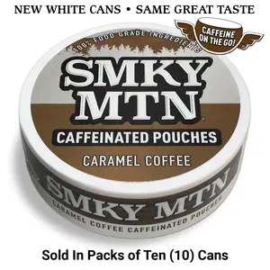 SMKY MTN | CARAMEL COFFEE Caffeinated Pouches