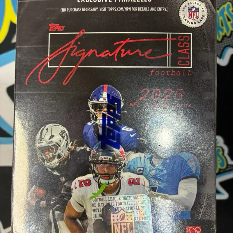 1 - 2025 Topps Signature Blaster Box (ripped live)