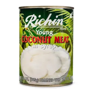 Richin Young Coconut Meat in Syrup 20 oz