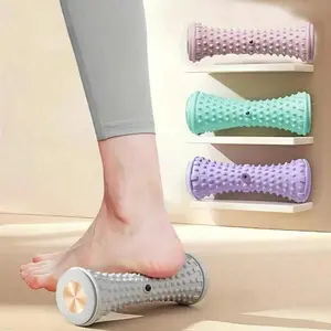 1 Pieces Deep Tissue Massage Rollers Featuring Adjustable Speed Settings | High-Intensity Muscle Relief & Recovery Tool Ideal For Yoga, Fitness Training And Plantar Fasciitis Relief | Designed With An Ergonomic Handle