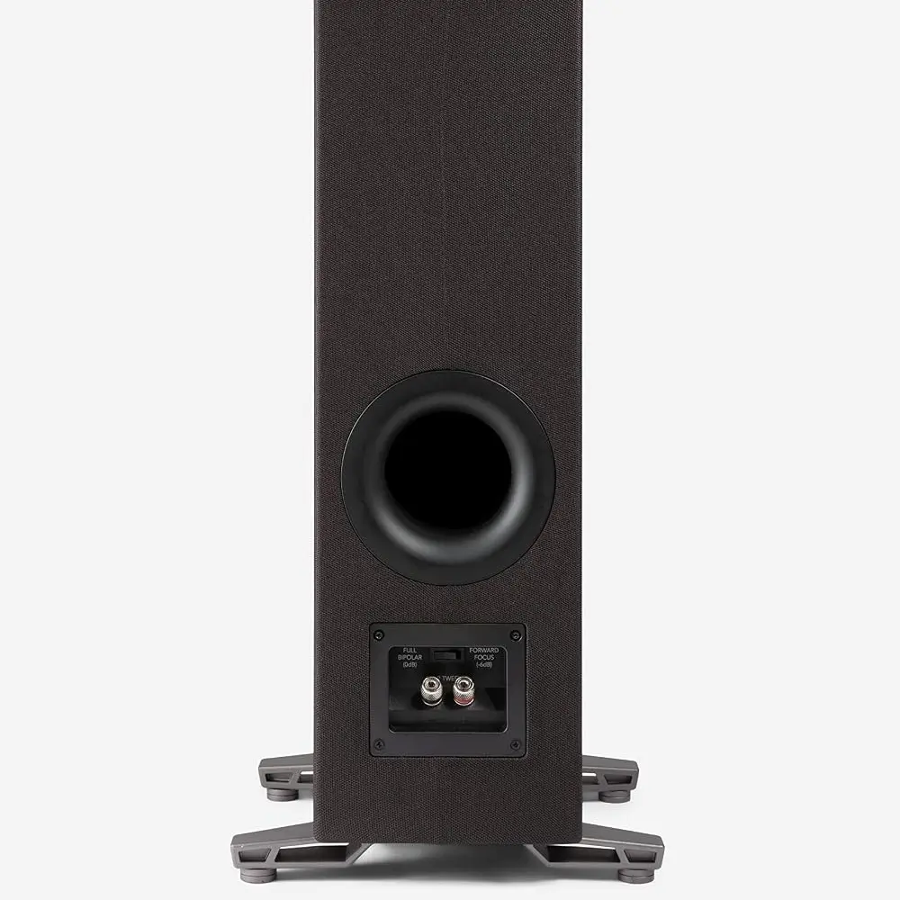 Definitive Technology Dymension DM40 Slim Tower Speaker, Adjustable Bipolar Arrays, (4) 4.5" Midrange Woofers, & Tweeter, Dolby Atmos/DTS:X Ready with DM95 Height Module (Sold Separately), Black, Acoustic Tuned Cabinet, Bipolar Tower