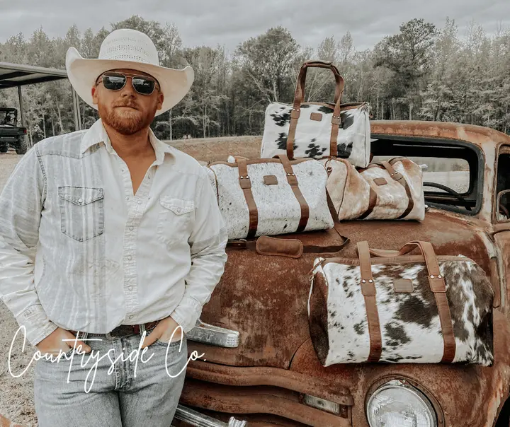 Henry Cowhide Duffle Bag