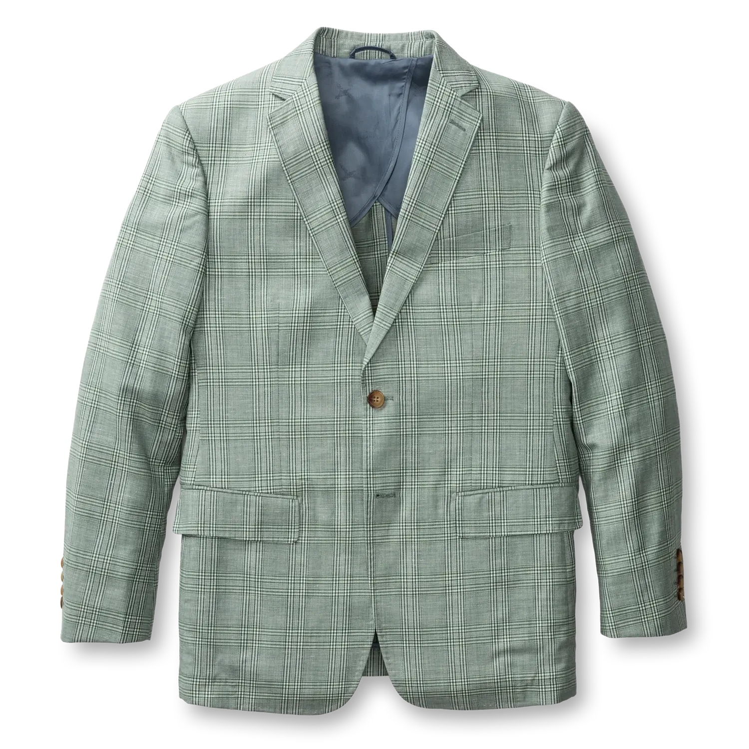 Langdon Plaid Sport Coat - Hunter Green