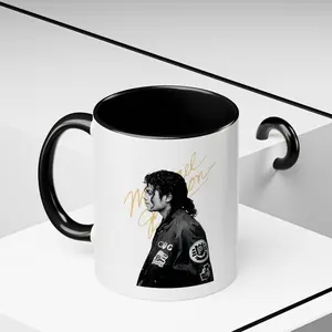 Michael Jackson Jacket Portrait Mug | Accent Coffee