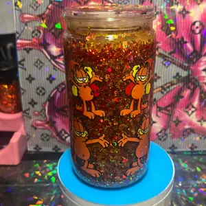 160z tumbler plastic snowglobe