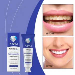 120g Hydroxyapatite Whitening Toothpaste: Gently protects gums, cleans stains, freshens breath, and suitable for sensitive skin.