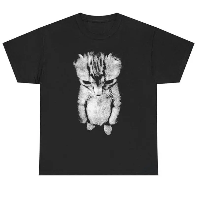Sad Meme Cat Tshirt, 100% Cotton Unisex Short Sleeve Animal Gift, Funny Shirt