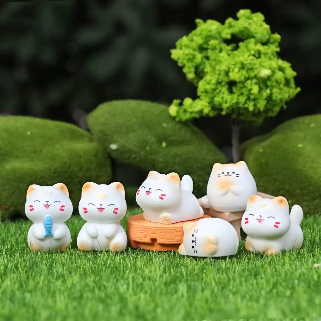 Customizable DIY Cat Ornament - Cute Specialty DIY Craft Supply for Toys & Hobbies (Custom Pricing Available), None