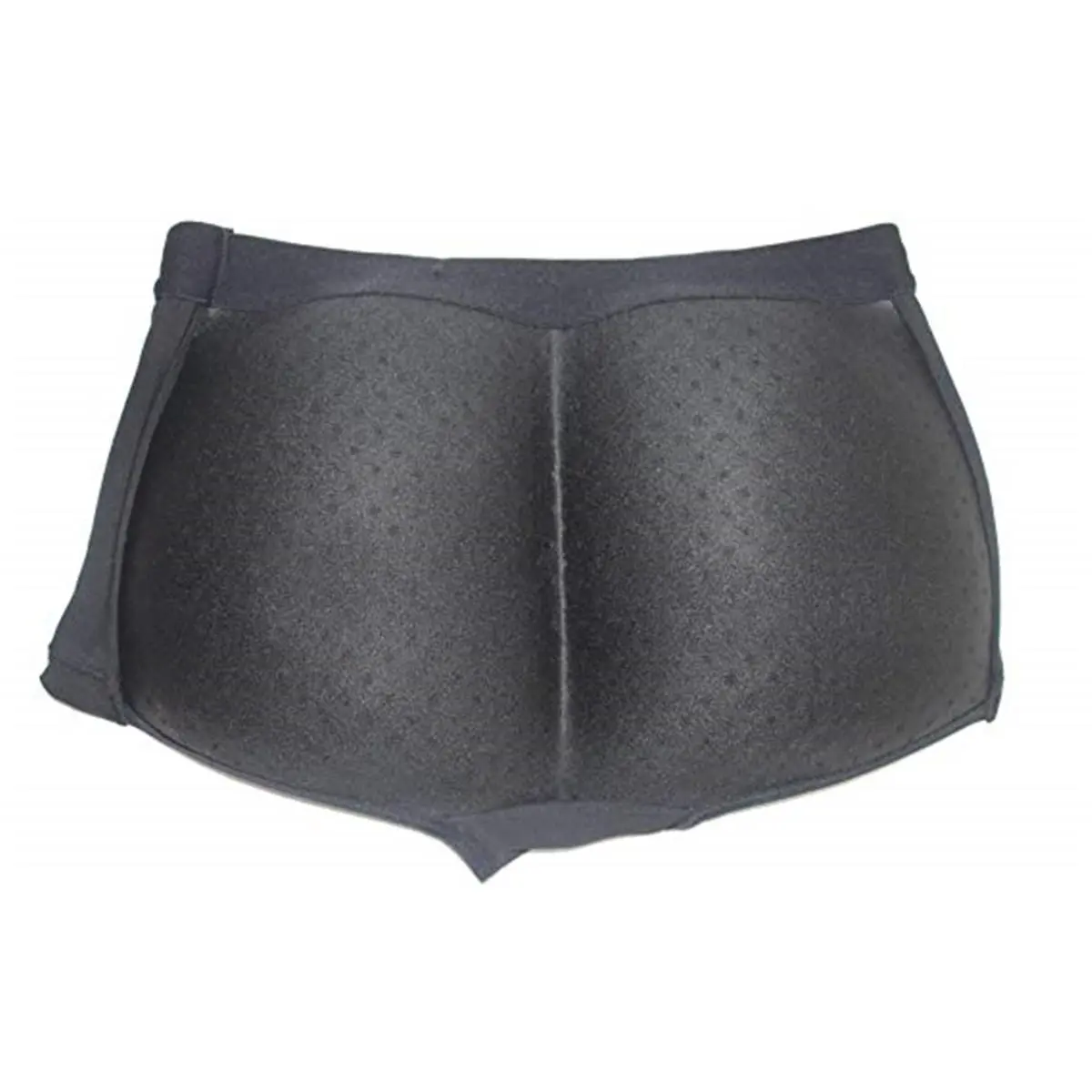 212 MAIN Mens Padded Cotton Blend Butt Enhancer Boyshort Briefs - Menswear, 2XL Size, Natural Look, Plain, Pre-Shape, Breathable Pad, Contour Foam, Fullness Backside, Comfortable Underwear