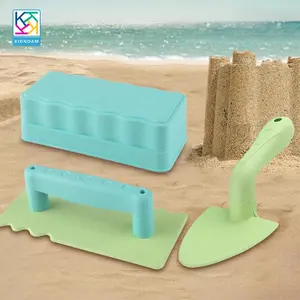 Sand Castle Mold, 3pcs/set Sand Fun Brick, Outdoor Birthday Toy Gift, Summer Beach Toy, Outdoor Sand Toy, Beach Play, Sand Molds, Beach Playset