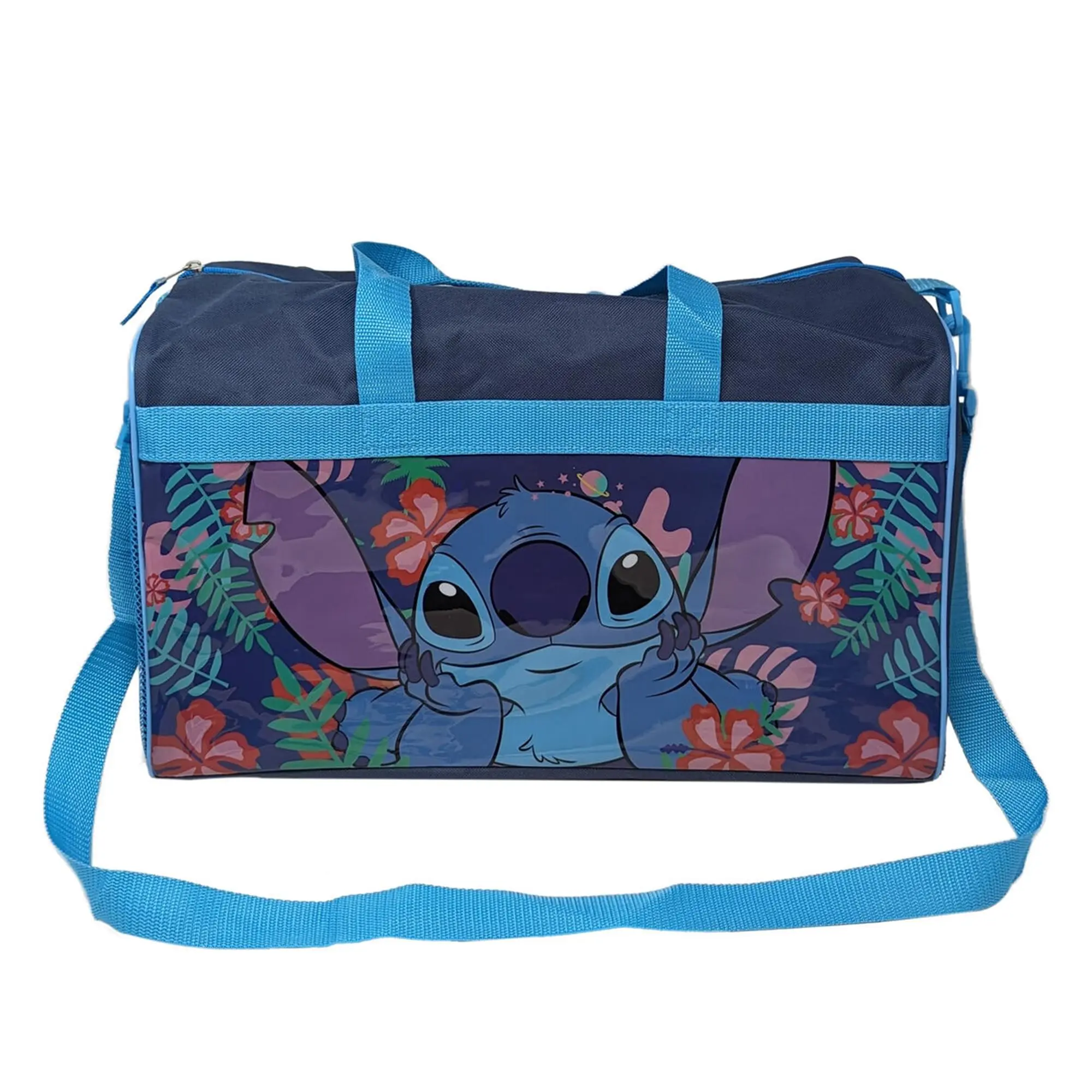 Unisex Disney Lilo & Stitch Mesh Duffle Bag - Fun and Functional Collectible Entertainment Bag, 18"w x 11"h x 10"d, Stitch From Lilo & Stitch