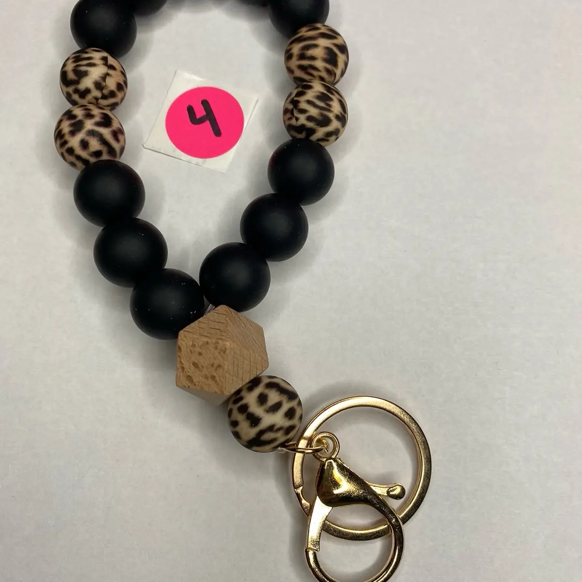 Silicone bead lanyards