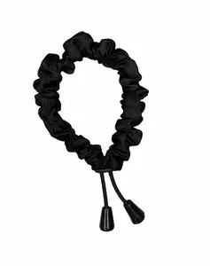 Adjust the Ponytail- Adjustable Satin Lined Ponytail.