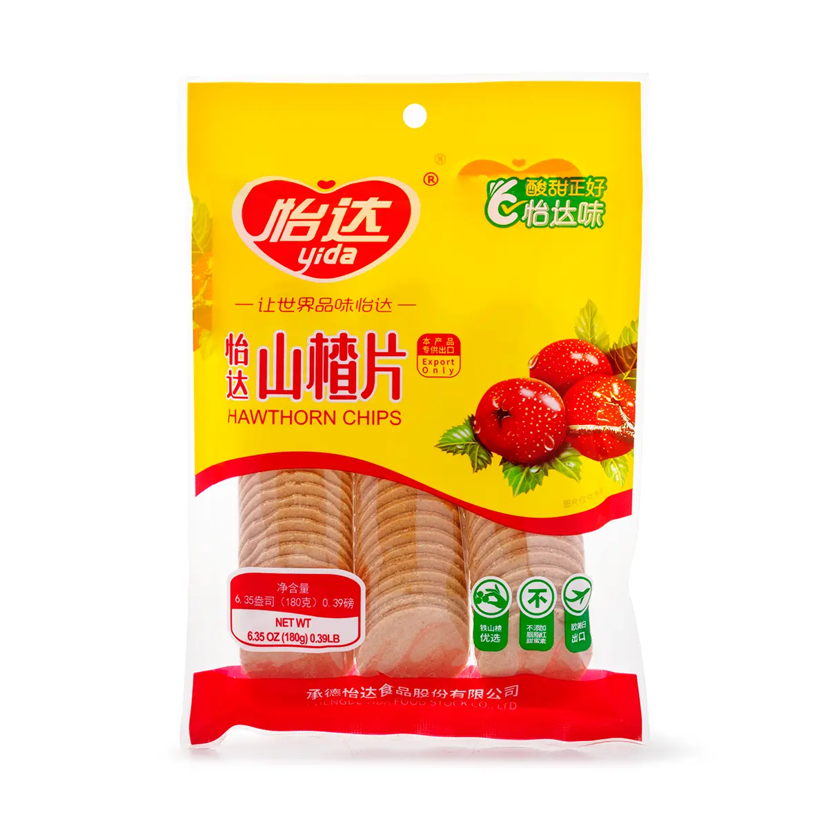 Yida Hawthorn Chips 180 g