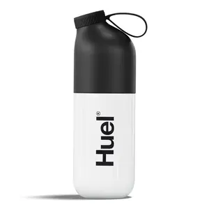 Huel Shaker 16.9oz | Reusable Protein Bottle | BPA-Free Tritan Plastic | Easy Clean Portable Leak Proof with Detachable Cap | Hydration Bottle