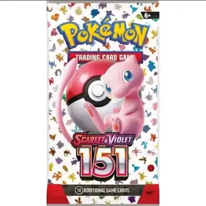 Pokemon TCG Scarlet & Violet 151 Booster Pack - English - Factory Sealed - NEW Game Game Boys Girls Game Boys Boys Girls Gift Set Gift Set Boys Boys Girls Boys Game