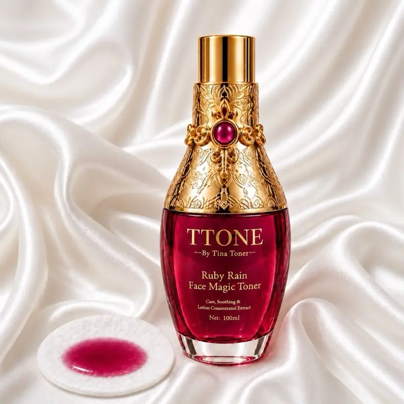 TTONE. SET Ruby Rain FACE Magic Toner, Hydrating
