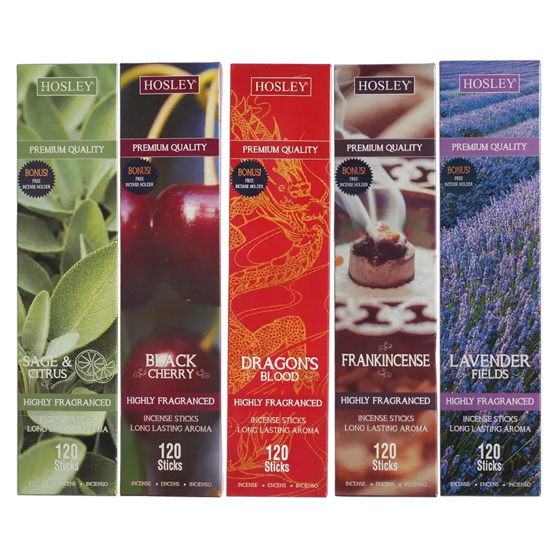 120-Pack Assorted Fragrance Incense Sticks – Variety Scent Collection 120-Pack Assorted Fragrance Incense Sticks – Variety Scent Collection