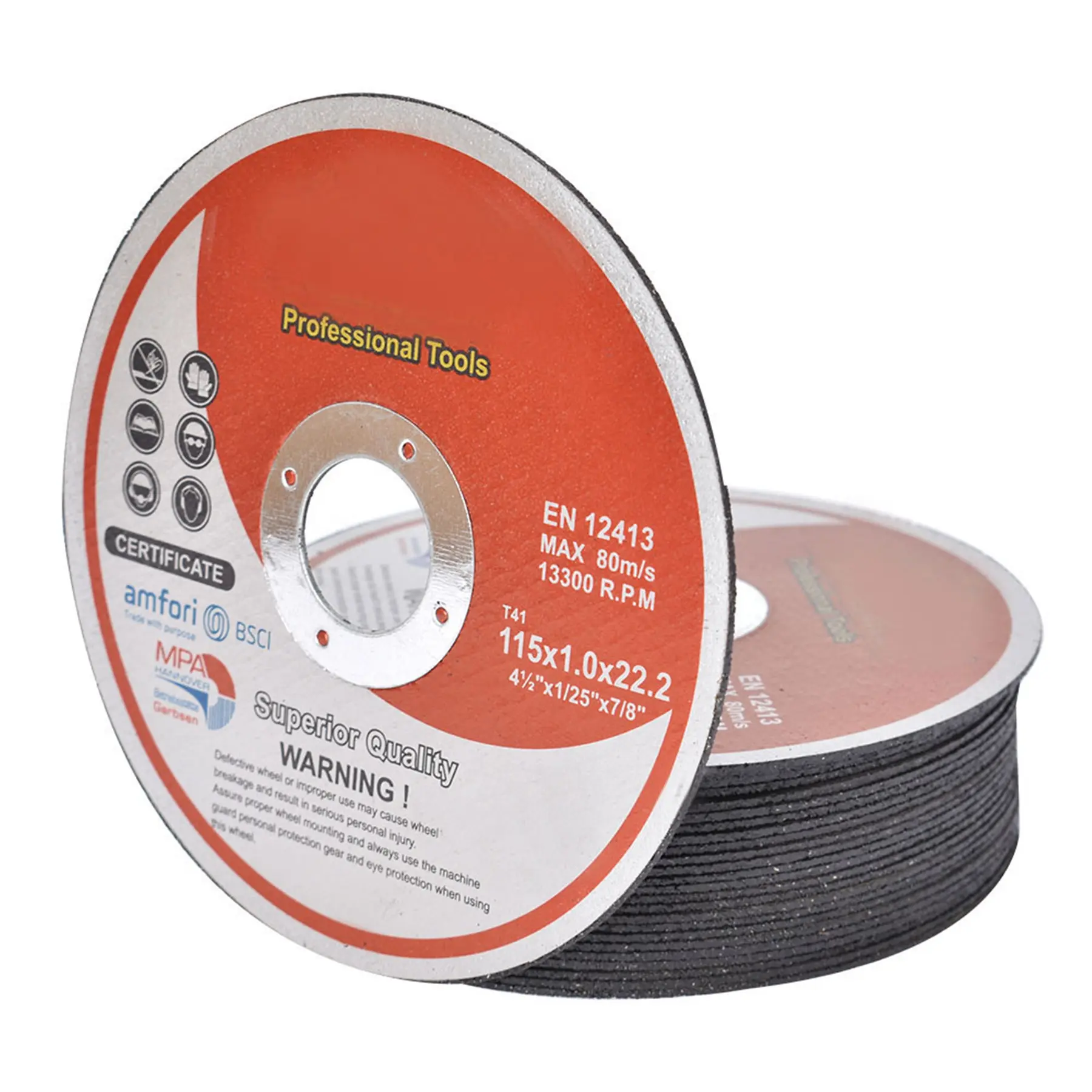 Ultra-Thin Stainless Steel Cut Off Wheels, Metal Cutting Discs (0.040"/0.045"/0.0625") with 25/50/100-Pack Options, Balanced Performance, Fast Action, Precision Measurement for Aluminum, Tools & Hardware Abrasive Product, Balanced Cutting Performance