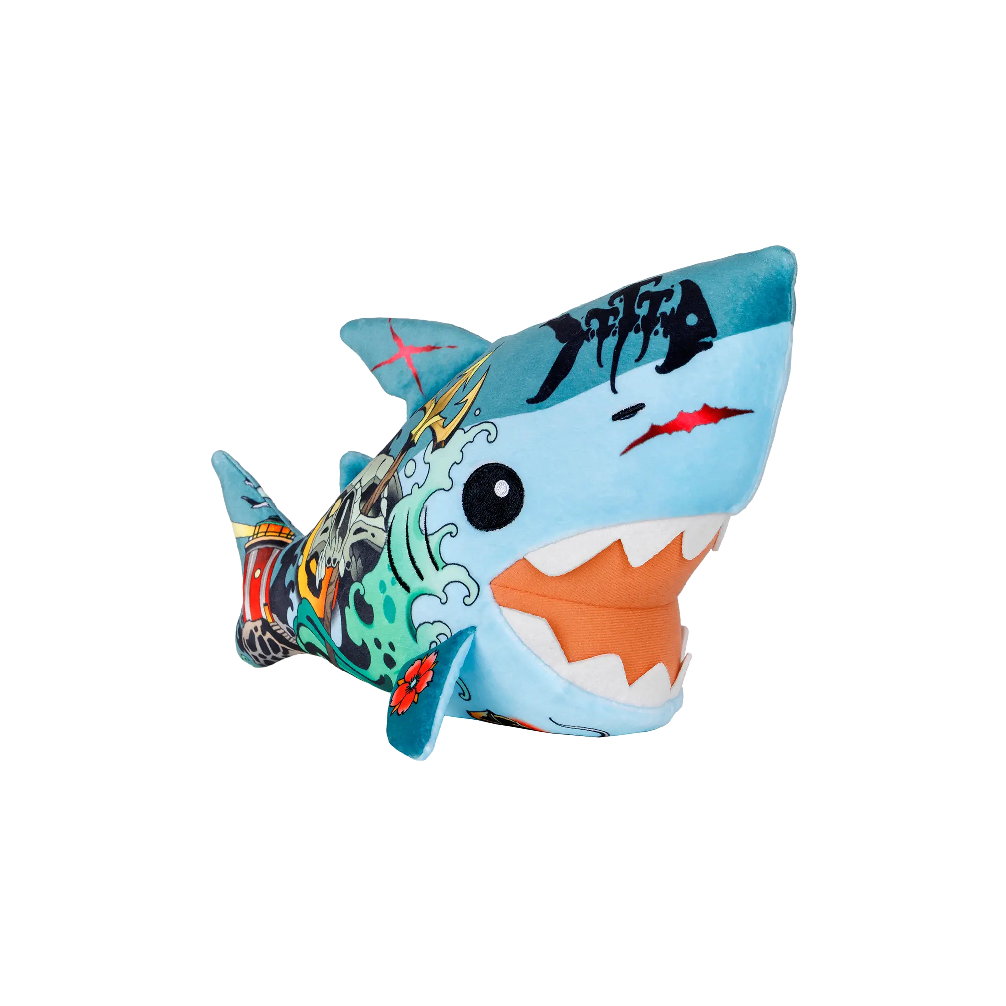 Randy the Shark Tattooed Plushie Randy the Shark Tattooed Plushie