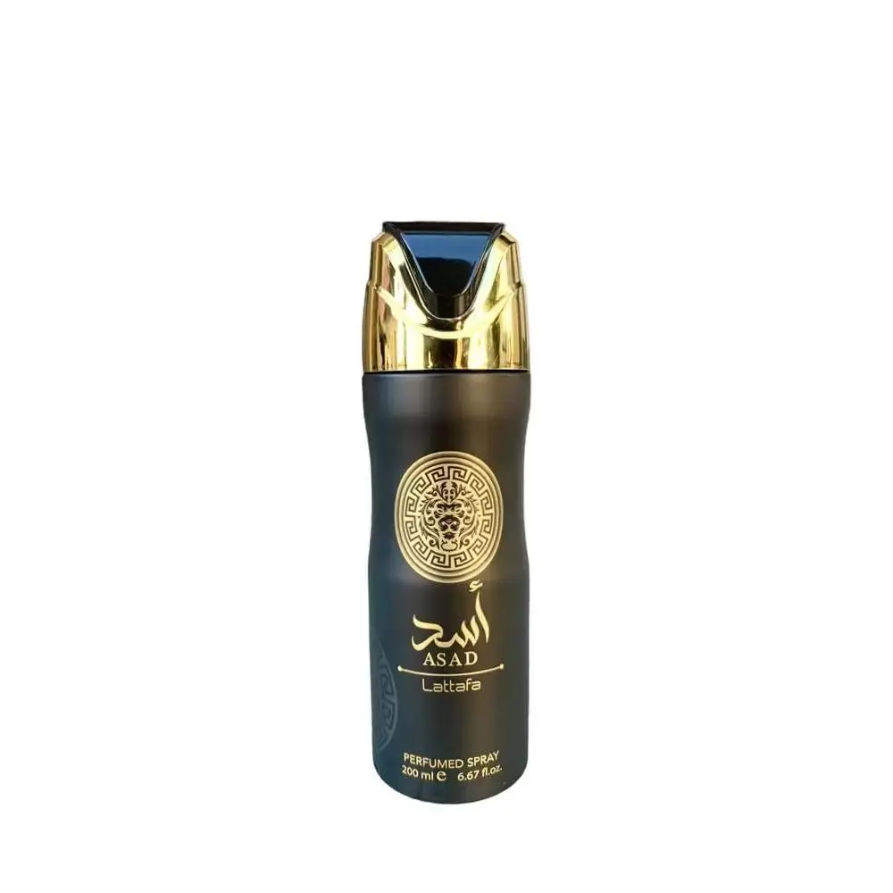 Lattafa Asad Perfumed Deodorant Spray for Men, 6.7 Ounce Lattafa Asad Perfumed Deodorant Spray for Men, 6.7 Ounce