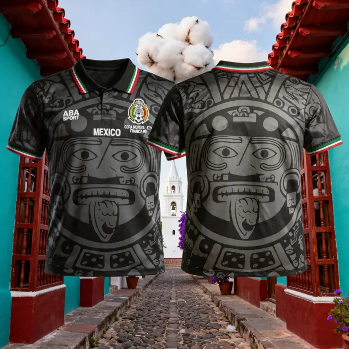Mexico 1998 Retro Home Green Away Black Short-Sleeved Long-Sleeved Football Shirts