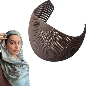 2026 – A lightweight, breathable headscarf crown with a head-covering scarf as a base, a hairband, and a non-slip nylon frame that securely holds your hair in place, making it perfect for everyday wear, Securing Hair, Daily Wear