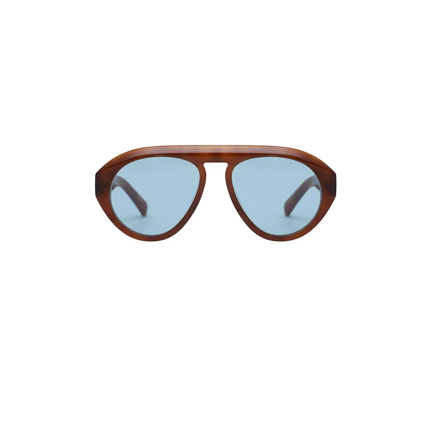 Elisa Johnson Val Sunglasses in Light Brown Tortoise
