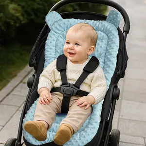 Soft Plush Baby Stroller Car Seat Cushion Cover, Warm, Cozy & Comfortable for Autumn Winter, Suitable for Newborns Infants 0-3 Years Old