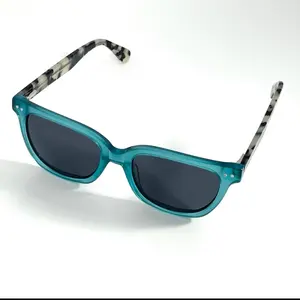 Underwater Tortoise Shell Retro Acetate Polarized Sunglasses