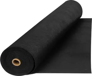 Geotextile Landscape, 4ft x 50ft & 6oz Geotextile Fabric, 440N Load Capacity & PP Drainage 350N Tensile Strength, for Driveway, Erosion Control, French Drain, Road Stabilizationr