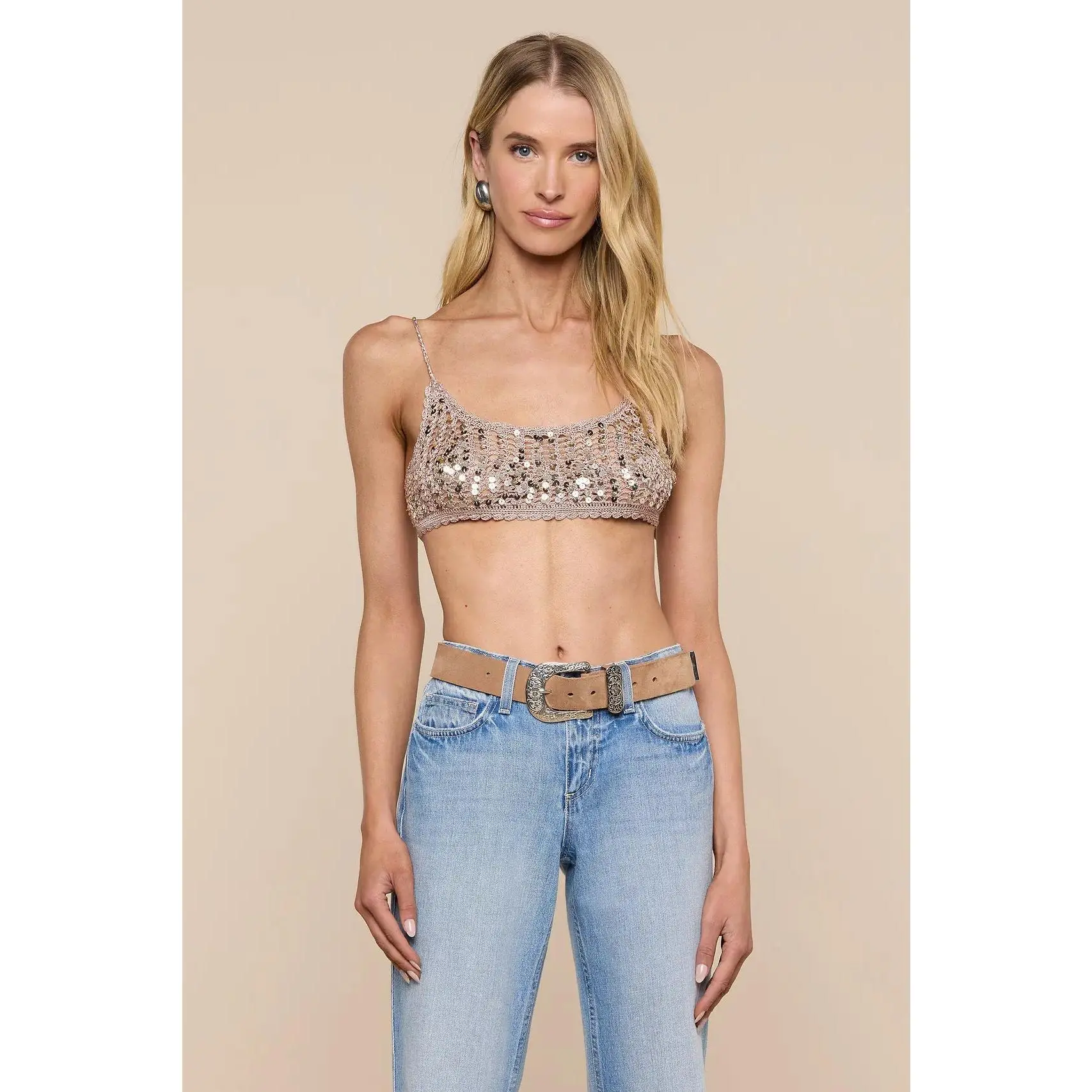 TALINE HAND CROCHET BRALETTE