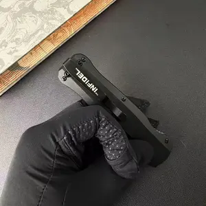 Outdoor Practical Tool, Pure Aluminum Handle, D2 High Hardness Steel, Outdoor Camping, Driving Fishing EDC Tool, Best Gift