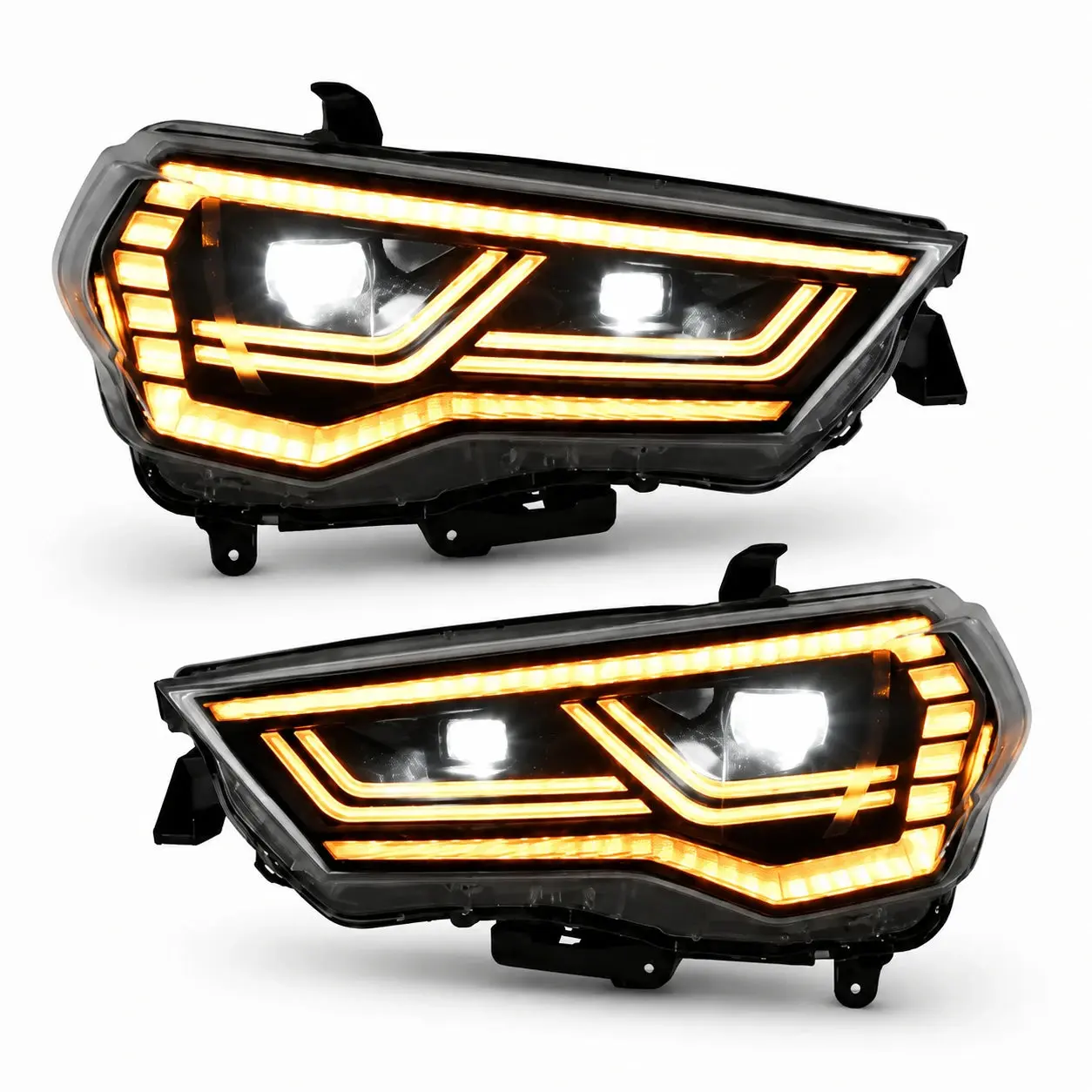 2014-2024 Toyota 4Runner LED Dual Projector Headlights Assembly