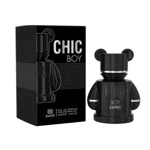 Emper Chic Boy Eau de Parfum 100ML - Bold & Sophisticated Scent with Pink Pepper Rose and Sandalwood Notes for Men