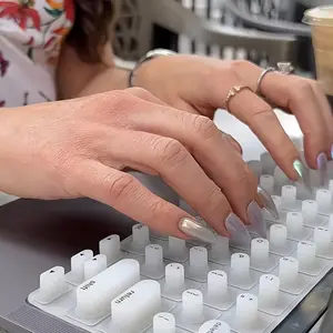 Silicone Keyboard Protector, Keyboard Film, 1 Set Comfortable Typing Pad, Durable Silicone Cushion, Suitable for Long Nails, Special Typing Tool for Nail Art, Manicure, Keyboard Cover