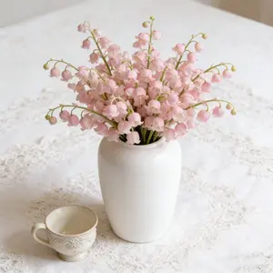 white vase for decor, Home decor vase, minimalist ceramic vase, faux porcelain vase, plastic flower vase, modern table centerpiece, living room decor accents, dried flower vase, entryway table decor, lightweight decorative vase, safe vase for kids