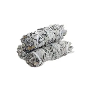 4″ CALIFORNIA WHITE SAGE SMUDGE STICK