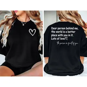 Kindness Matters Dear Person Behind Me Tee Positive Message Quote Shirt For Daily Mental Health