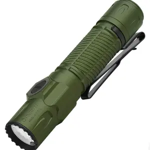 OLIGHT WARRIOR ULTRA Rechargeable High-Power Portable Flashlight - 2500 Lumens, OD Green, Multi-Mode, for Camping, Hiking