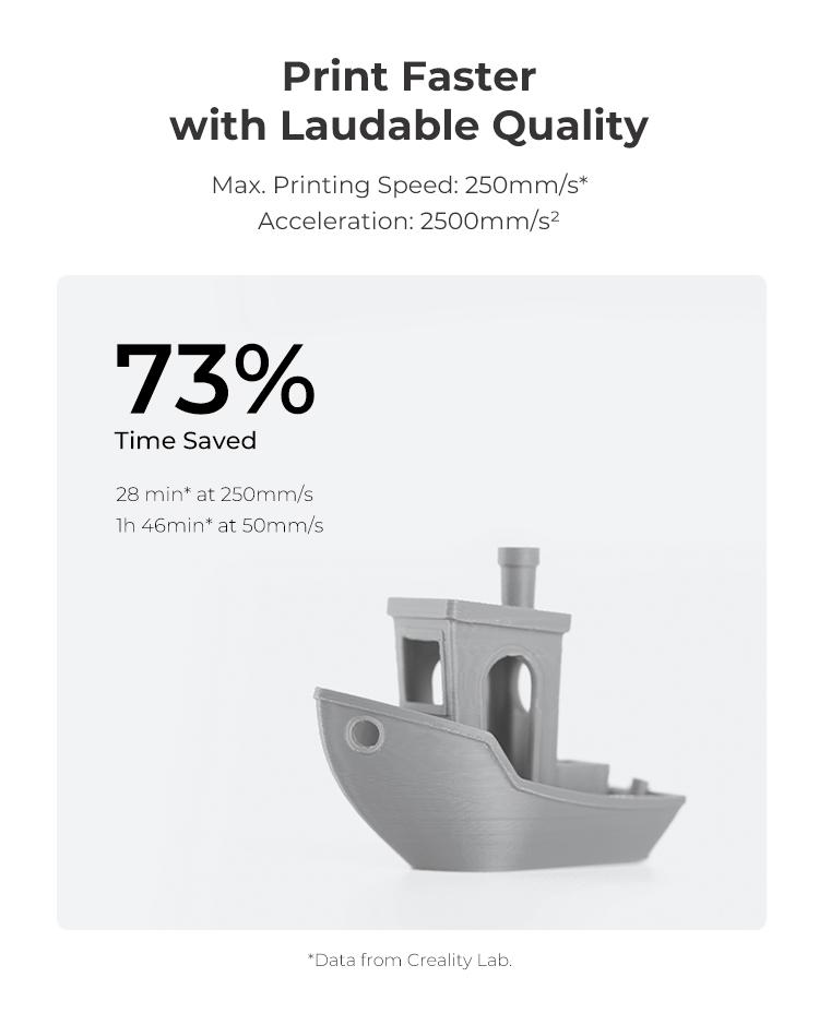 Creality Ender-3 V3 SE 3D Printer - High-Speed Printing & Hassle-Free Assembly