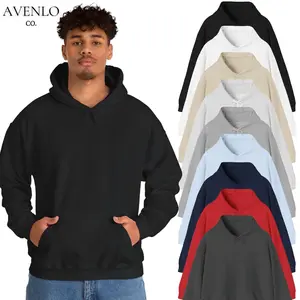 Gildan 18500 Cotton Blend Hoodie for Men & Women, Cozy Oversized Fleece Hoodie, Casual Streetwear Crewneck Pullover, Funny Aesthetic Graphic Hoodie, Viral Must-Have Gift for Him Her, Viral Trending Gift Idea