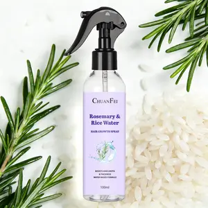 Natural Rosemary Rice Water Hair Spray, Rosemary Essence + Rice Water, Reduces Hair Loss, Deep Nourishment, Smooth Hair, Improves Frizz