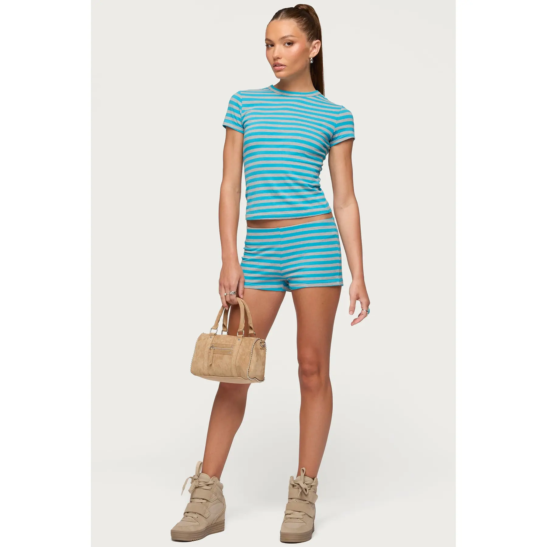 Isara Striped Shorts