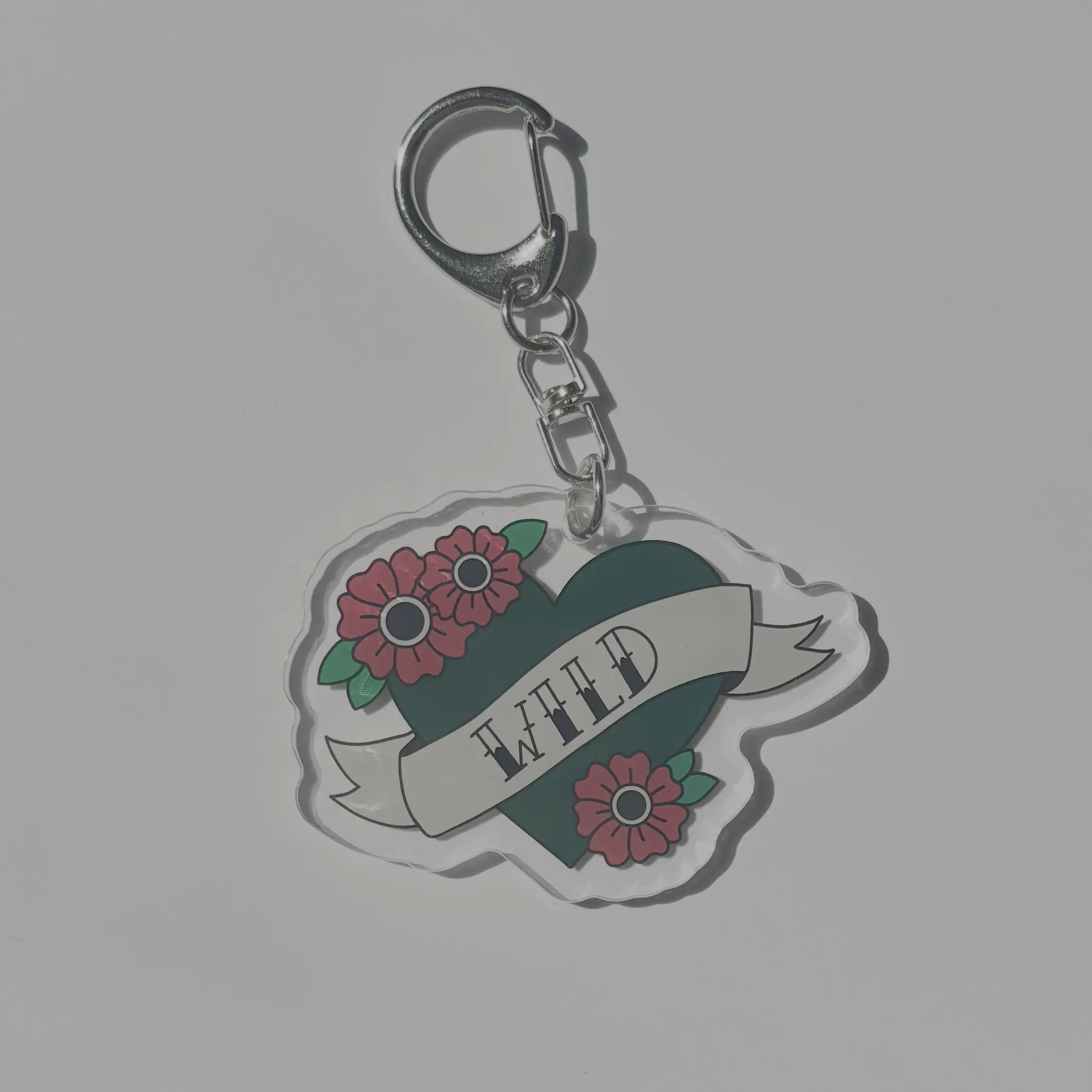 Wild Hockey Acrylic Keychain