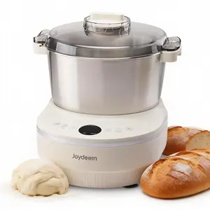 Joydeem HMJ-A501 Electric Dough Maker with 5Qt Stainless Steel Bowl 200W Motor for Bread Pizza Pasta Sourdough Roti Dumplings Steamed Buns Adjustable Time Settings