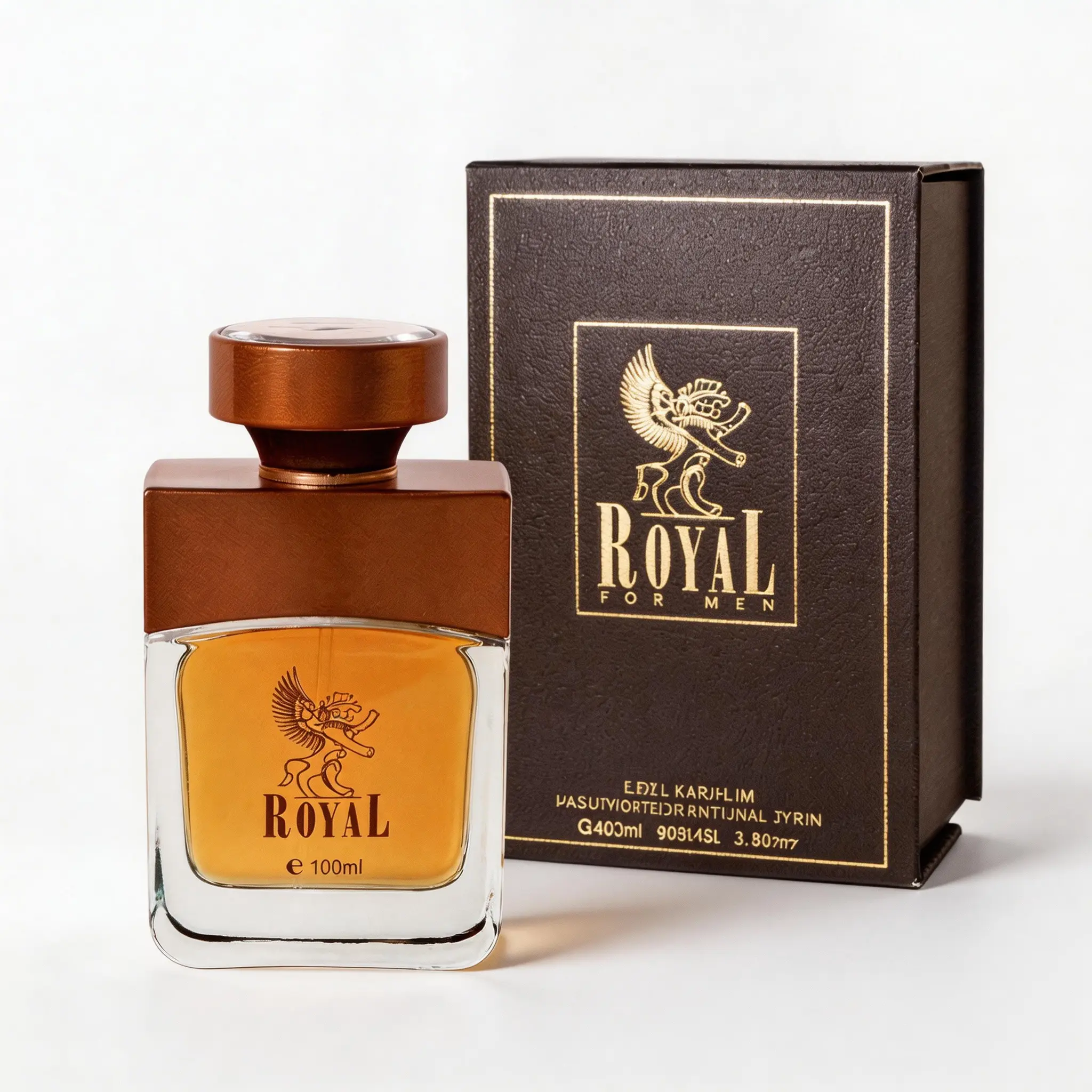 Men’s Fresh Natural Citrus & Herbal Cologne (100ml) - Key Notes: Bitter Orange, Lavender, Sage - Single Item