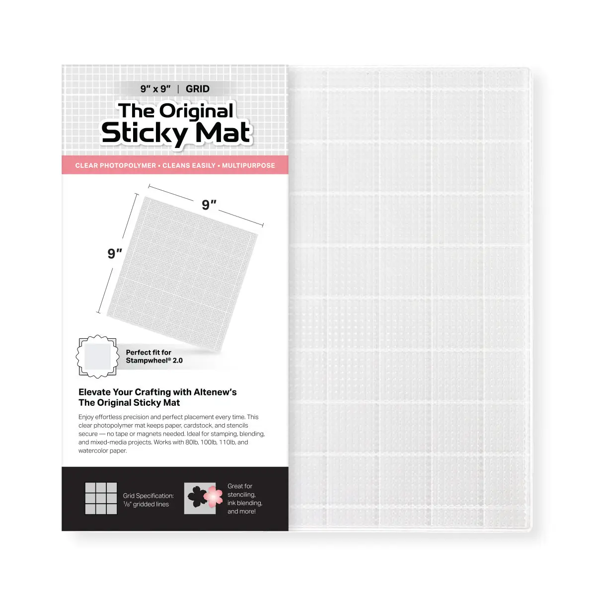 The Original Sticky Mat - 9" x 9"