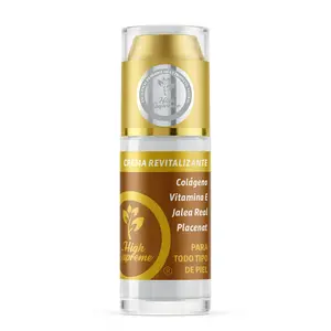 VIRAL Revitalizing Cream w/Collagen,Vitamin E,Royal Jelly & Placenta–Crema con Colágeno,Vitamina E, Jalea Real y Placenta,Hydrating & Nourishing,All Skin Types| Hidratante y Nutritiva, 40 ml–Cosmetic Use